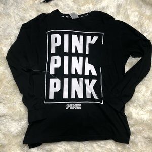 VS PINK - Black Long sleeve.